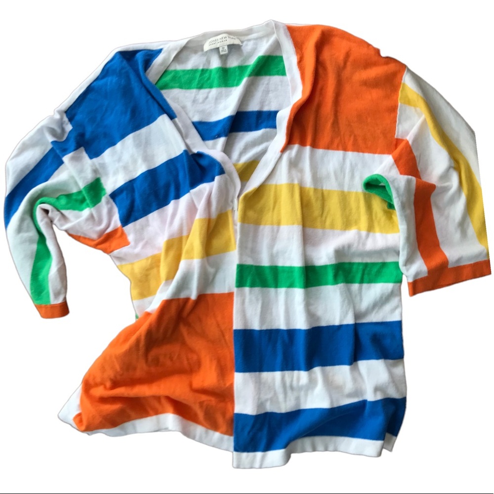 Striped cardigan size 3X